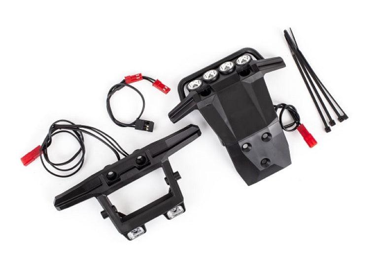 Traxxas 6793 Complete LED Light SET Front / Rear Bumpers Rusher 4x4 VXL ...