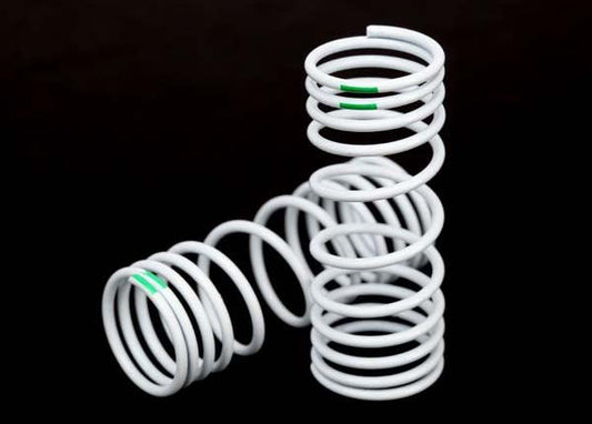Traxxas 6862 Springs Front -10% Rate Green Slash Stampede (2) - PowerHobby