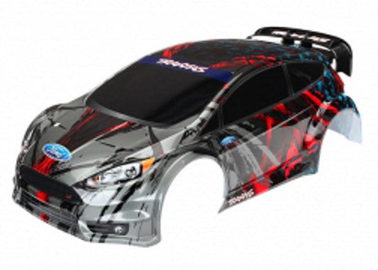 Traxxas 7416 Body (Painted Decals Applied) Ford Fiesta ST Rally - PowerHobby