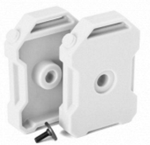 Traxxas 8022X Fuel Canisters (White) (2)/ 3x8 FCS (1) TRX-4 - PowerHobby