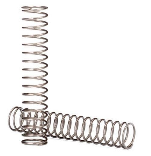 Traxxas 8155 Springs Shock Long (Natural Finish) (GTS) (0.47 rate) TRX ...