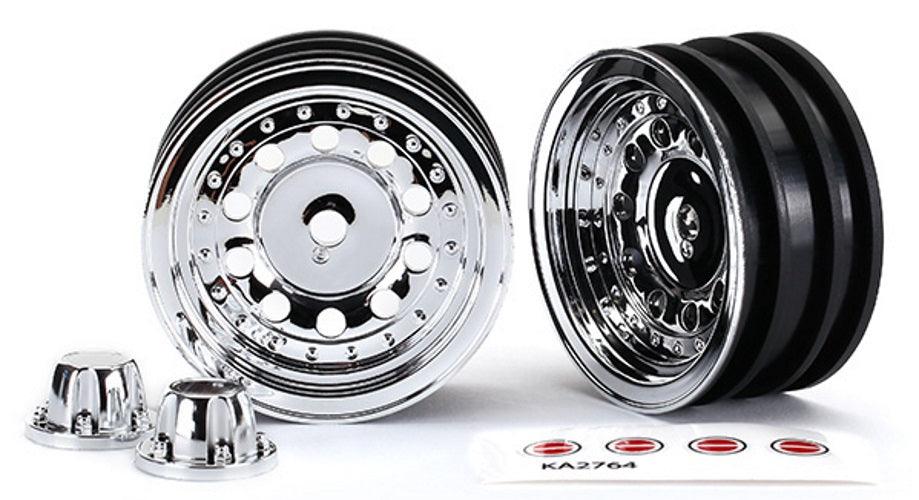 Traxxas 8175 Wheels 1.9 Chrome /Center Caps (Requires #8255A) TRX-4 - PowerHobby