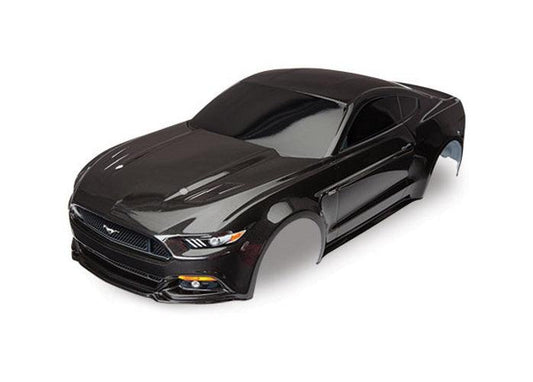 Traxxas 8312X Black Pre-Painted Body w/Decals Ford Mustang GT 4-Tec 2.0 - PowerHobby