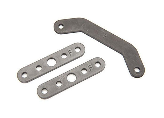 Traxxas 8926 Bulkhead Tie Bar Front Upper (1)/ Lower (2) (Steel) Maxx - PowerHobby