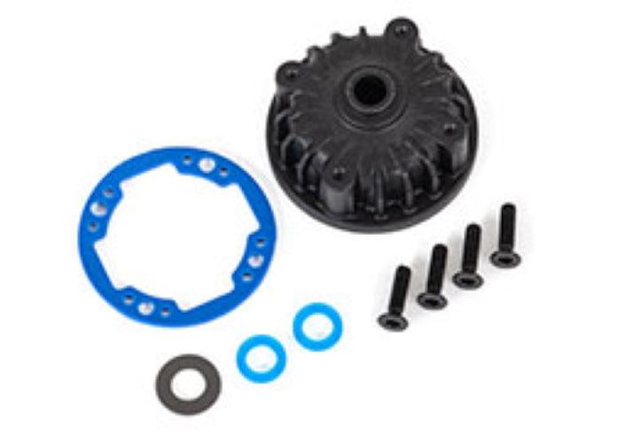 Traxxas 9081 Housing Center Differential /X-ring Gaskets (2) Hoss 4X4 - PowerHobby