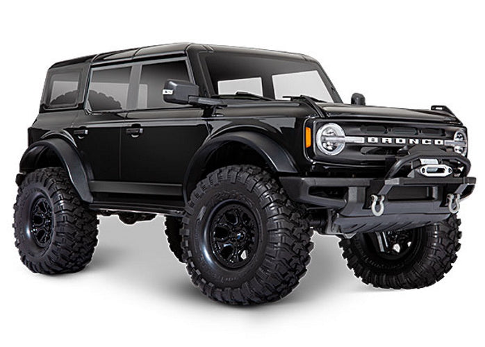 Traxxas 9211T Pro Scale Black TRX-4 Body Ford Bronco (2021) Painted - PowerHobby