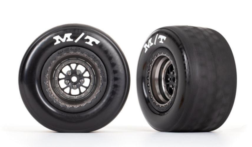 Traxxas 5875 Assembled Tires & Wheels - Replacement R/C Car Tires For Traxxas Models | Pre-Glued & Mounted