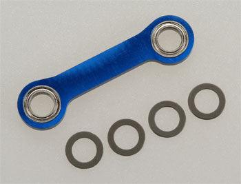 Traxxas 5542X Blue Aluminum Steering Drag Link w/Bearing Jato - PowerHobby