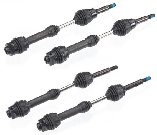 Traxxas 6851R + 6852R Steel Driveshaft Front & Rear Combo for Slash 4x4 - PowerHobby