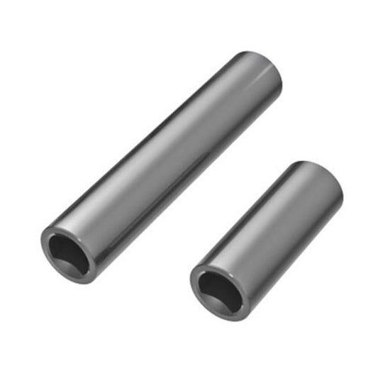 Traxxas 9752-GRAY TRX-4M Aluminum Front/Rear Center Driveshafts Set GRAY - PowerHobby