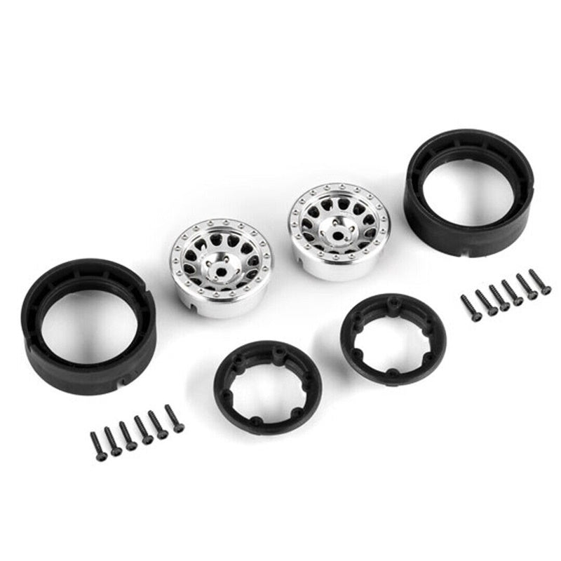 Traxxas 9781-SATIN TRX-4M Method Race Wheels 1.0" - 105 Beadlock (2) - PowerHobby
