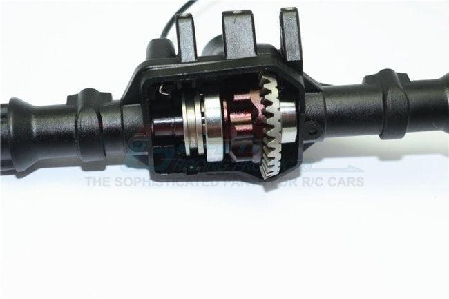 GPM ALUMINUM F/R DIFFERENTIAL CARRIER TRAXXAS TRX-4 TRAIL DEFENDER CRAWLER BLUE - PowerHobby