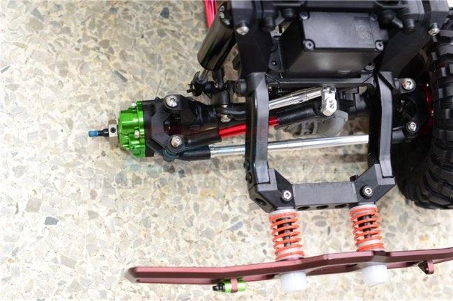 GPM ALUMINUM OUTER PORTAL DRIVE HOUSING FRONT OR REAR TRAXXAS TRX-4 / TRX-6 RED - PowerHobby