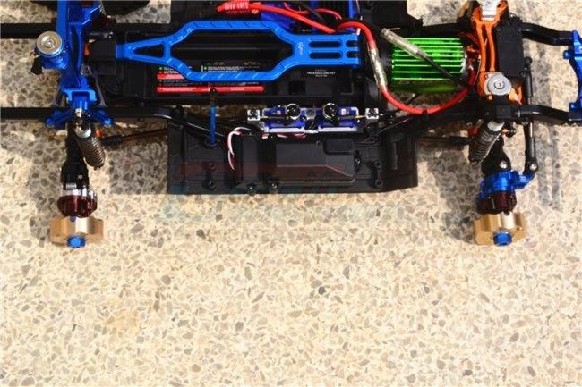 GPM BRASS PENDULUM WHEEL KNUCKLE AXLE WEIGHT + 23MM HEX ADAPTER TRAXXAS TRX-4 - PowerHobby