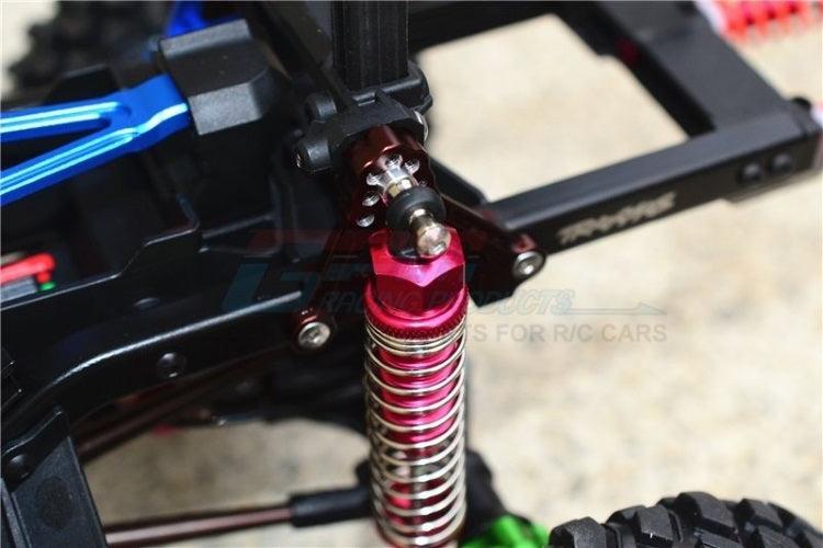 Gpm Racing TRX4030 Black Aluminum Rear Damper Mount (1pair) Traxxas TRX4 - PowerHobby