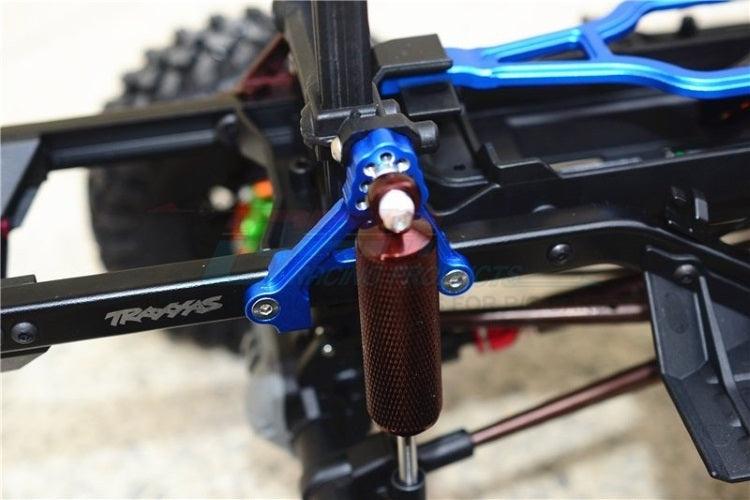 Gpm Racing TRX4030 Blue Aluminum Rear Damper Mount (1pair) Traxxas TRX4 - PowerHobby