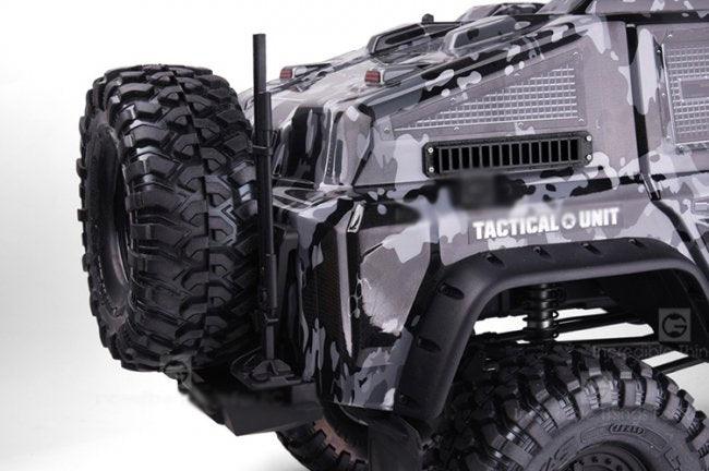 GPM RC CAR VENTILATION SIDE PORT DECORATIVE TRAXXAS TRX-4 BLACK - PowerHobby