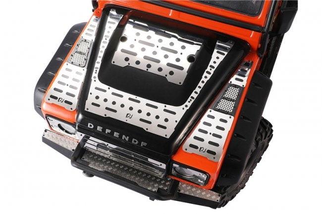 GPM RC CAR STAINLESS STEEL SLIP PROOF TREAD TRAXXAS TRX-4 DEFENDER - PowerHobby