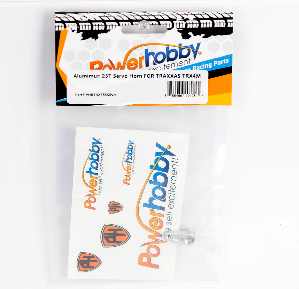 Powerhobby Aluminum 25T Servo Horn FOR Traxxas TRX-4M Silver TRX4M - PowerHobby