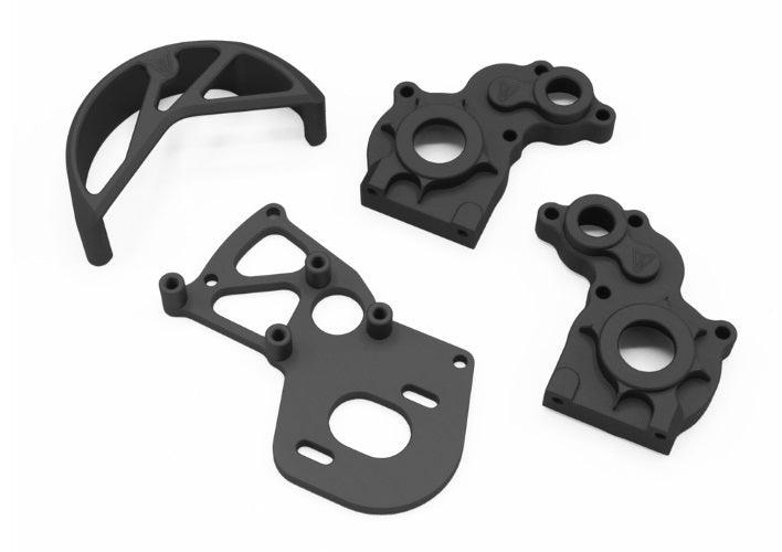 Vanquish 3 Gear Transmission Kit Black Anodized Axial AX10 SCX10 SCX10-2 SMT10 - PowerHobby