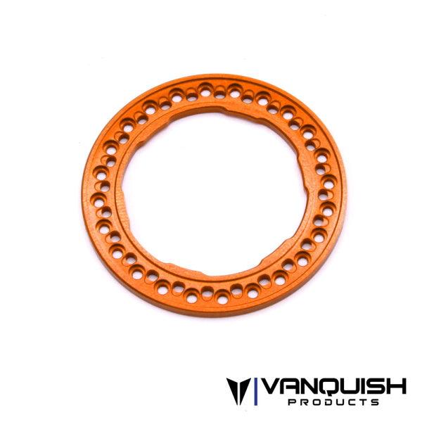 Vanquish VPS05165 1.9" Dredger Beadlock Orange Anodized - PowerHobby