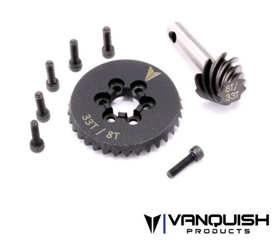 Vanquish VPS08331 AR44 Axle Underdrive Gear Set 33T/8T - PowerHobby