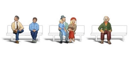 Woodland Scenics A2190 N scale Passengers - PowerHobby