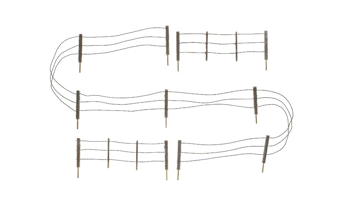 Woodland Scenics A2980 HO Scale Barbed Wire Fence - PowerHobby