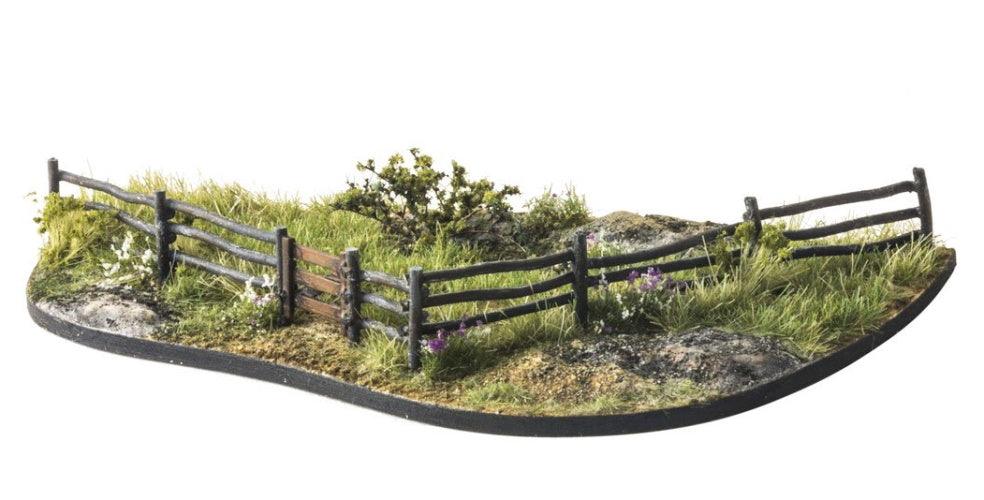 Woodland Scenics A2981 HO Scale Log Fence - PowerHobby