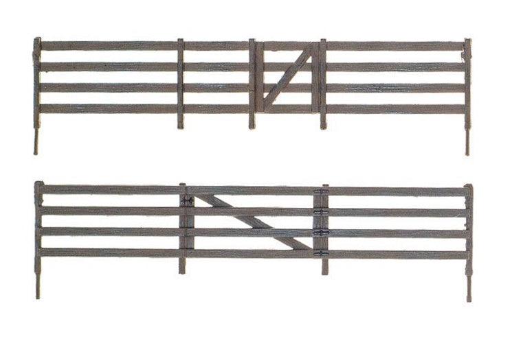 Woodland Scenics A2982 HO Scale Rail Fence - PowerHobby