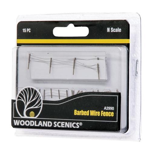 Woodland Scenics A2990 N Scale Barbed Wire Fence - PowerHobby