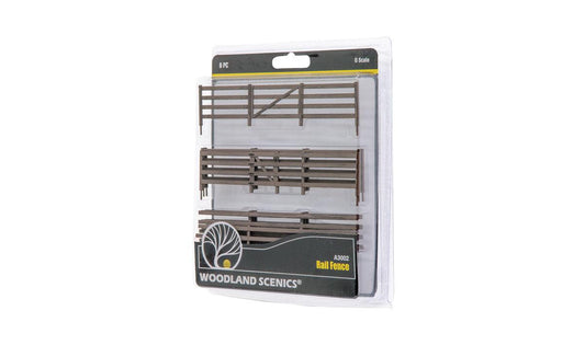 Woodland Scenics A3002 O Scale Rail Fence - PowerHobby