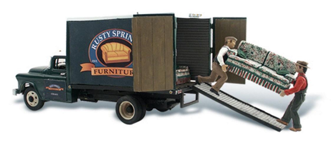 Woodland Scenics AS5545 HO Scale Rusty Springs Furniture - PowerHobby