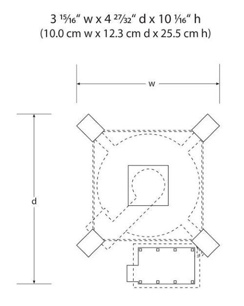 Woodland Scenics BR5064 HO Scale Rustic Water Tower - PowerHobby