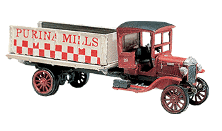 Woodland Scenics D218 HO Scale Grain Truck (1914 Diamond T) Kit - PowerHobby