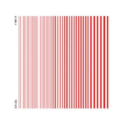 Woodland DT515 Dry Transfer Stripes Red Decals - PowerHobby