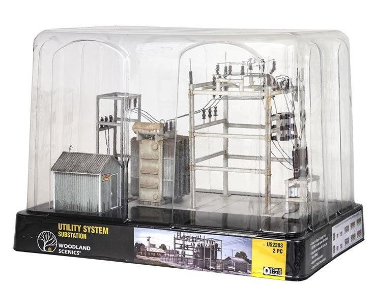 Woodland Scenics O US2283 Utility System Substation - PowerHobby