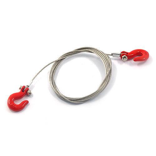 Yeah Racing YA-0373 1/10 RC Rock Crawler Accessories Steel Wire Rope w ...